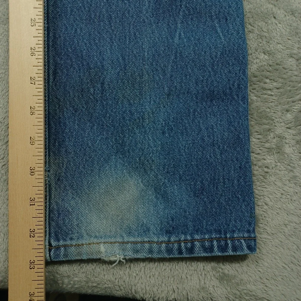 Vintage Levis 501xx Jeans‎ Mens 30x33 Blue Denim 501-0000 Distressed Button Fly